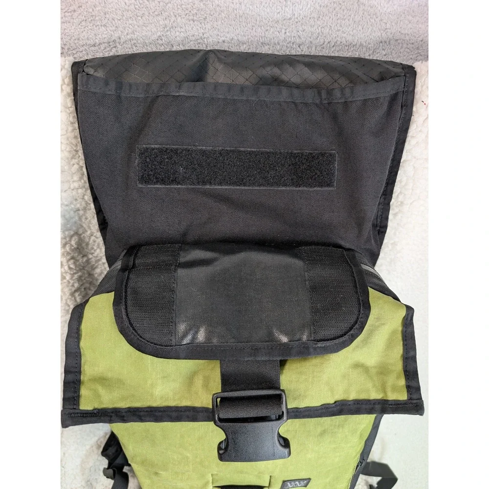 Mission Workshop Rambler Backpack Olive Green Black Expandable Made in USA